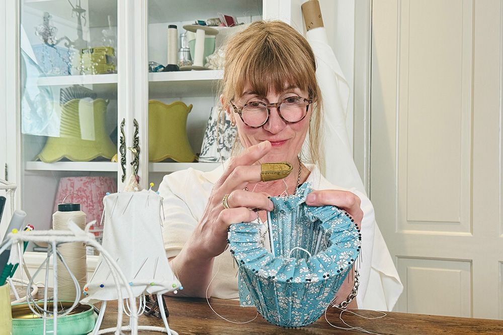 Hand Stitched Lampshades with Joanna Heptinstall