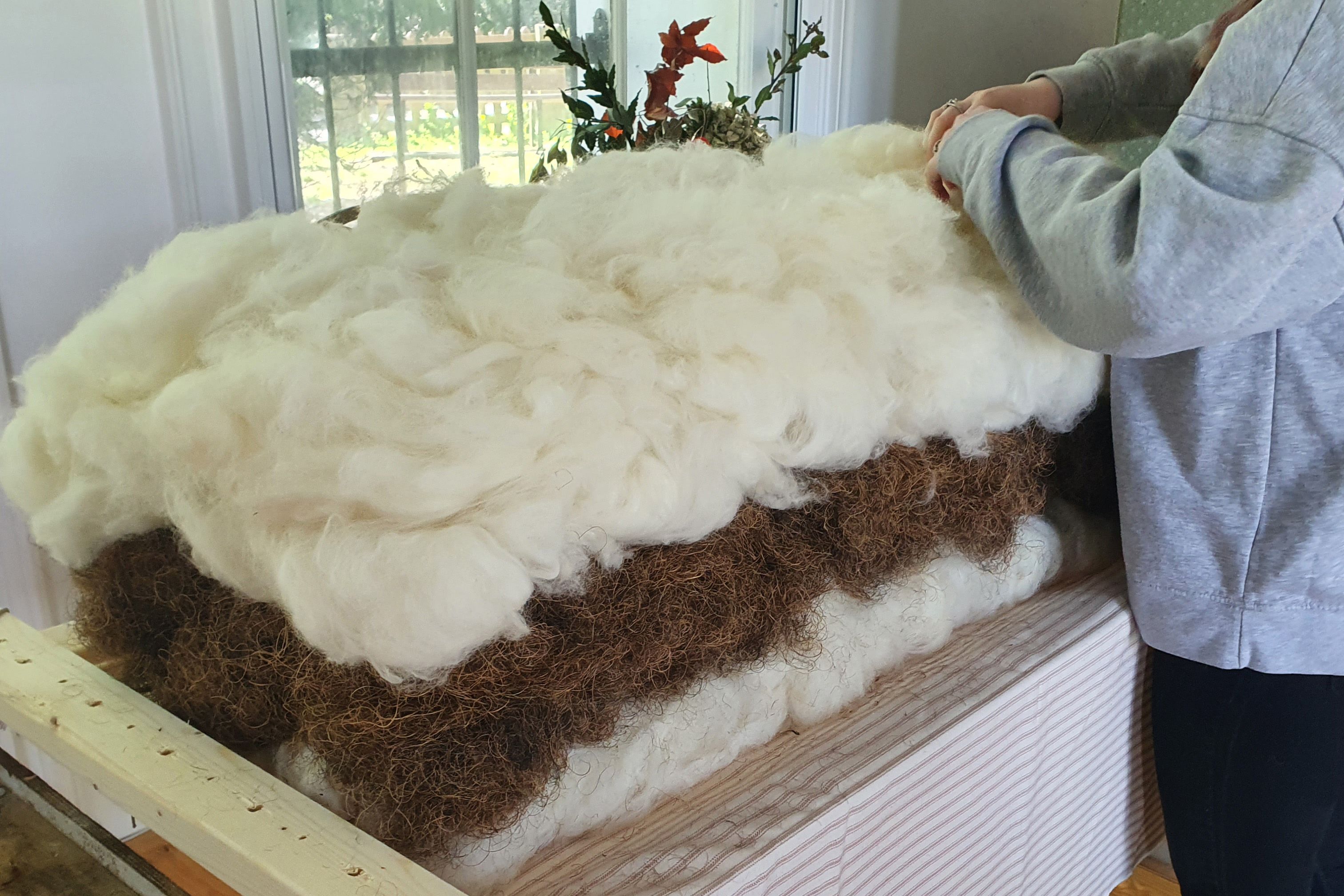 Wool and Hair Tick Mattress with Gareth Rees - slide 2
