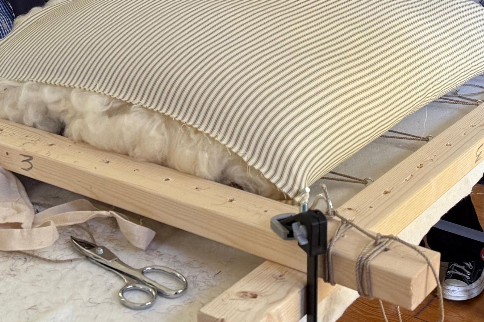 Wool and Hair Tick Mattress with Gareth Rees - slide 3